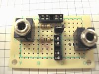 コンデンサによるオーディオフィルタ